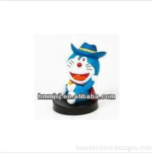 plastic rotatable doraemon toy
